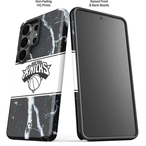 NBA New York Knicks Marble Galaxy S26 Ultra Impact Case