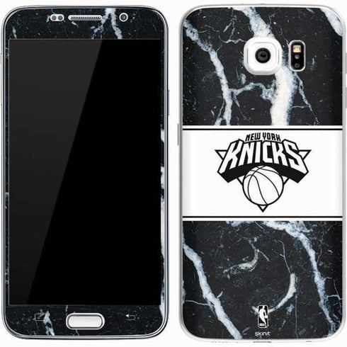 NBA New York Knicks Marble Galaxy S7 Skin