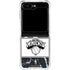 NBA New York Knicks Marble Galaxy Z Flip6 Clear Case