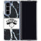 NBA New York Knicks Marble Galaxy Z Fold5 5G Clear Case