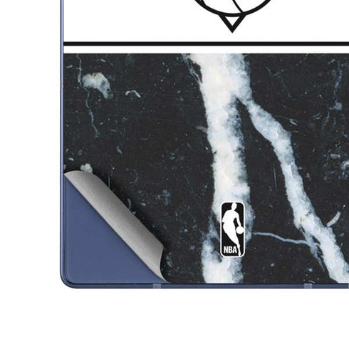 NBA New York Knicks Marble Galaxy Z Fold6 Skin