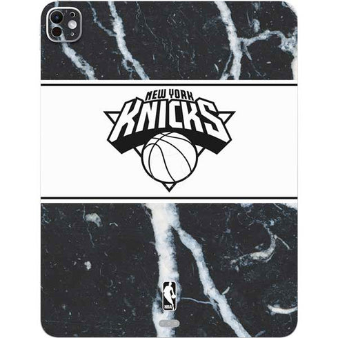 NBA New York Knicks Marble iPad Pro 13in M4 (2024) Skin