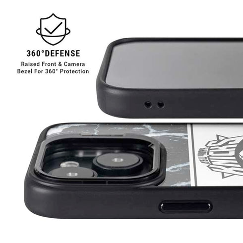 NBA New York Knicks Marble iPhone 13 Kickstand Case