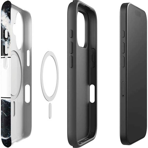 NBA New York Knicks Marble iPhone 16 Magsafe Impact Case
