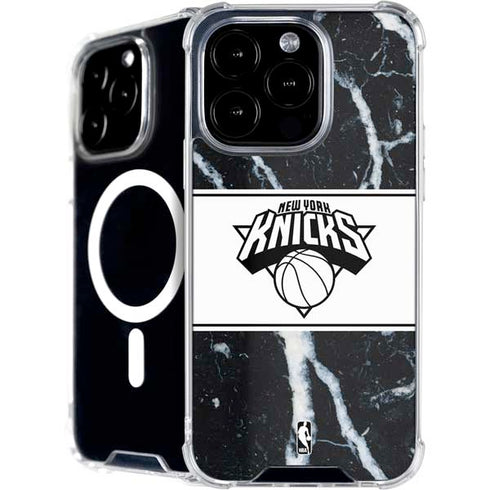 NBA New York Knicks Marble iPhone 16 Pro Max MagSafe Case