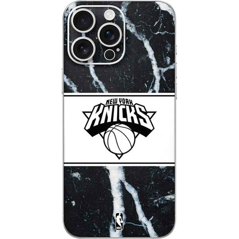 NBA New York Knicks Marble iPhone 16 Pro Max Skin