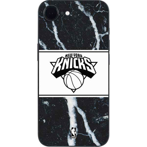 NBA New York Knicks Marble iPhone 16e Skin