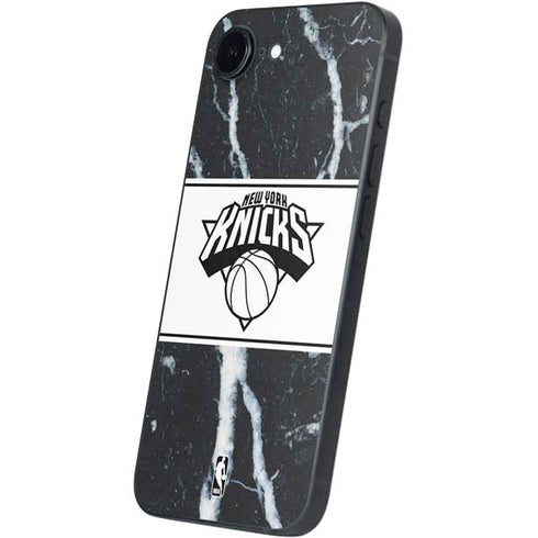 NBA New York Knicks Marble iPhone 16e Skin