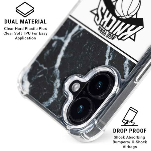 NBA New York Knicks Marble iPhone 17 MagSafe Case