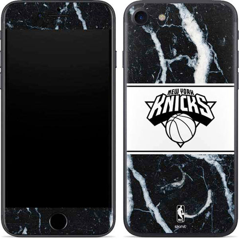 NBA New York Knicks Marble iPhone 7 Skin