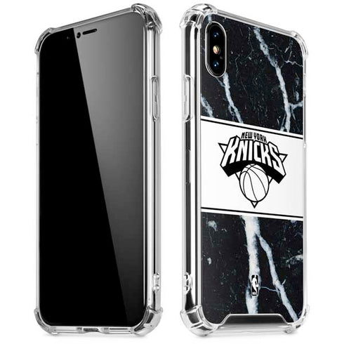 NBA New York Knicks Marble iPhone X/XS Clear Case
