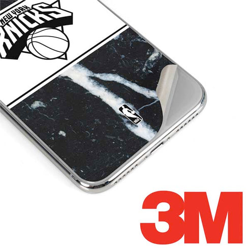 NBA New York Knicks Marble iPhone XS Skin