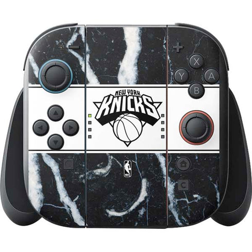 NBA New York Knicks Marble Nintendo Switch 2 (2025) with Joy-Con Skin