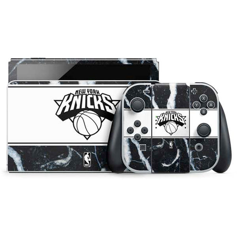 NBA New York Knicks Marble Nintendo Skins