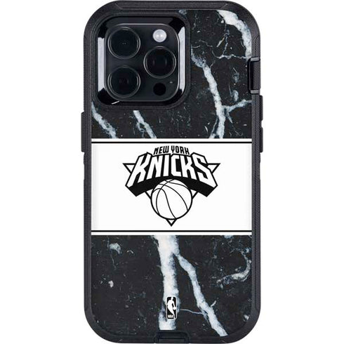 NBA New York Knicks Marble Otterbox Defender iPhone Skin