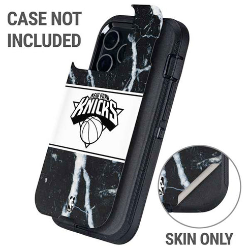 NBA New York Knicks Marble Otterbox Defender iPhone Skin