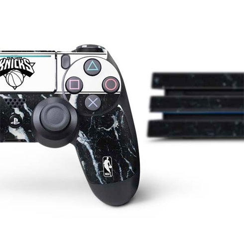 NBA New York Knicks Marble PS4 Pro Bundle Skin
