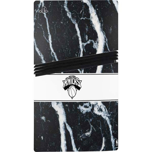 NBA New York Knicks Marble PS5 Pro Bundle Skin