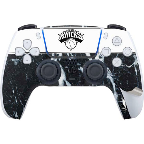 NBA New York Knicks Marble PS5 Pro Bundle Skin
