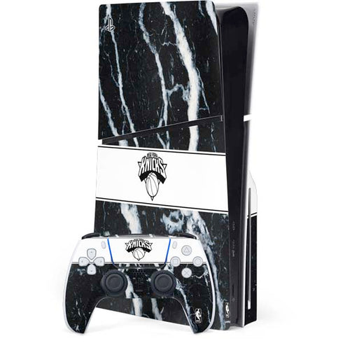 NBA New York Knicks Marble PlayStation PS5 Skins