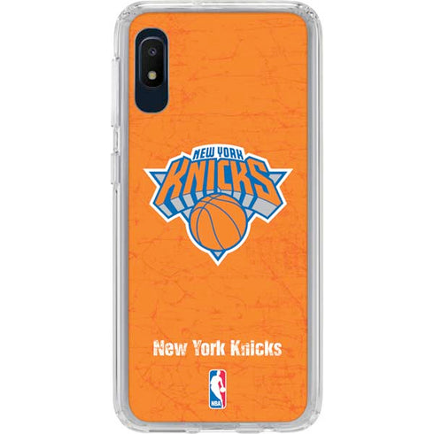 NBA New York Knicks Orange Primary Logo Galaxy Cases
