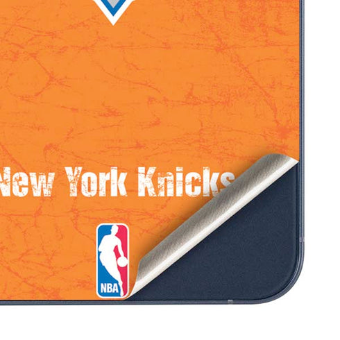 NBA New York Knicks Orange Primary Logo Galaxy A35 5G Skin