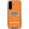 NBA New York Knicks Orange Primary Logo Galaxy A36 5G Clear Case