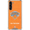 NBA New York Knicks Orange Primary Logo Galaxy S24 FE Clear Case