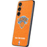 NBA New York Knicks Orange Primary Logo Galaxy S25 Plus Skin