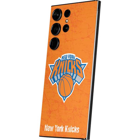 NBA New York Knicks Orange Primary Logo Galaxy S24 Ultra Skin