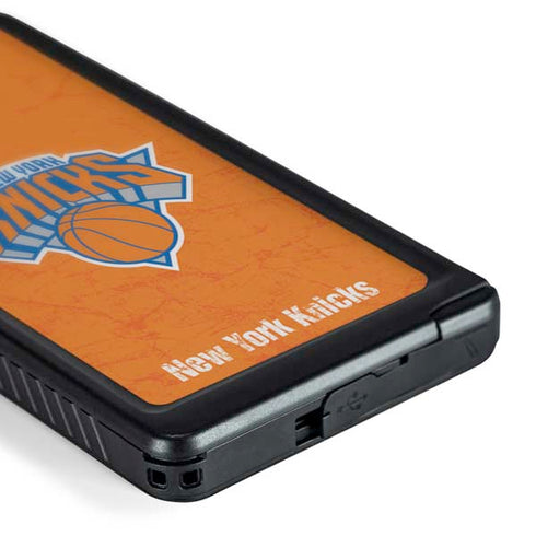 NBA New York Knicks Orange Primary Logo Galaxy S24 Ultra Waterproof Case