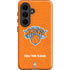 NBA New York Knicks Orange Primary Logo Galaxy S26 Impact Case