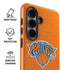 NBA New York Knicks Orange Primary Logo Galaxy S26 Impact Case