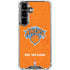 NBA New York Knicks Orange Primary Logo Galaxy S26 Plus Clear Case