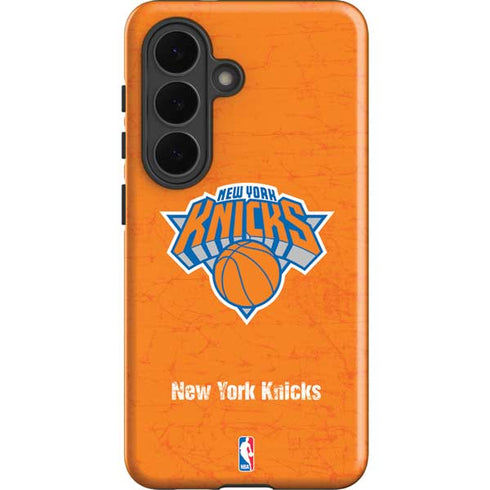 NBA New York Knicks Orange Primary Logo Galaxy S26 Plus Impact Case