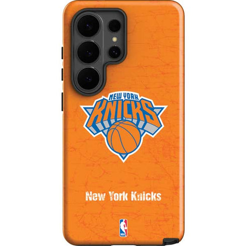NBA New York Knicks Orange Primary Logo Galaxy S26 Ultra Impact Case
