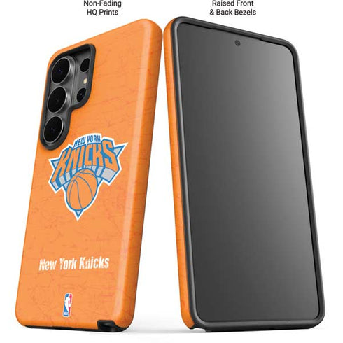 NBA New York Knicks Orange Primary Logo Galaxy S26 Ultra Impact Case