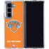 NBA New York Knicks Orange Primary Logo Galaxy Z Fold5 5G Clear Case