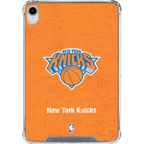 NBA New York Knicks Orange Primary Logo iPad 11th Gen (2025) Clear Case