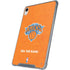 NBA New York Knicks Orange Primary Logo iPad 11th Gen (2025) Clear Case