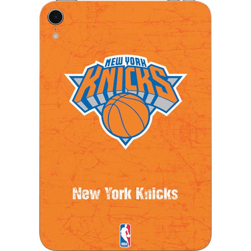 NBA New York Knicks Orange Primary Logo Apple iPad Mini Skin