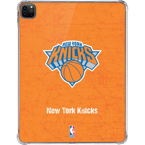 NBA New York Knicks Orange Primary Logo iPad Pro 11in (2024) Clear Case