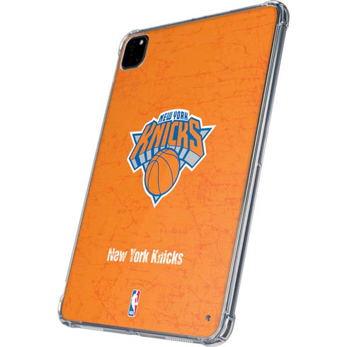 NBA New York Knicks Orange Primary Logo iPad Pro 11in (2024) Clear Case