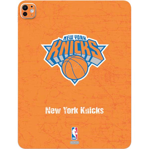 NBA New York Knicks Orange Primary Logo iPad Pro 13in M4 (2024) Skin