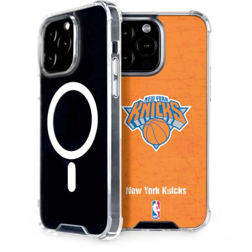 NBA New York Knicks Orange Primary Logo iPhone Cases