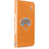 NBA New York Knicks Orange Primary Logo iPhone 15 Plus Folio Case