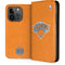 NBA New York Knicks Orange Primary Logo iPhone 15 Pro Folio Case