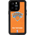 NBA New York Knicks Orange Primary Logo iPhone 15 Pro Waterproof Case