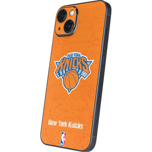 NBA New York Knicks Orange Primary Logo iPhone 15 Skin