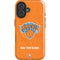 NBA New York Knicks Orange Primary Logo iPhone 16 Magsafe Impact Case